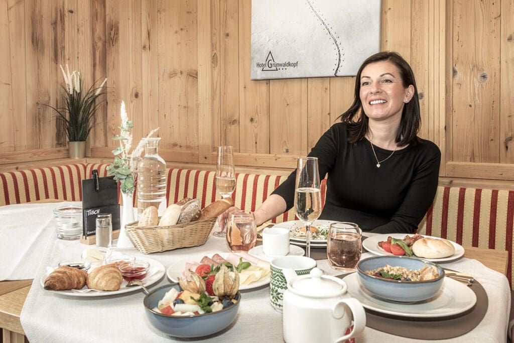 Kulinarik in Obertauern, Hotel Grünwaldkopf