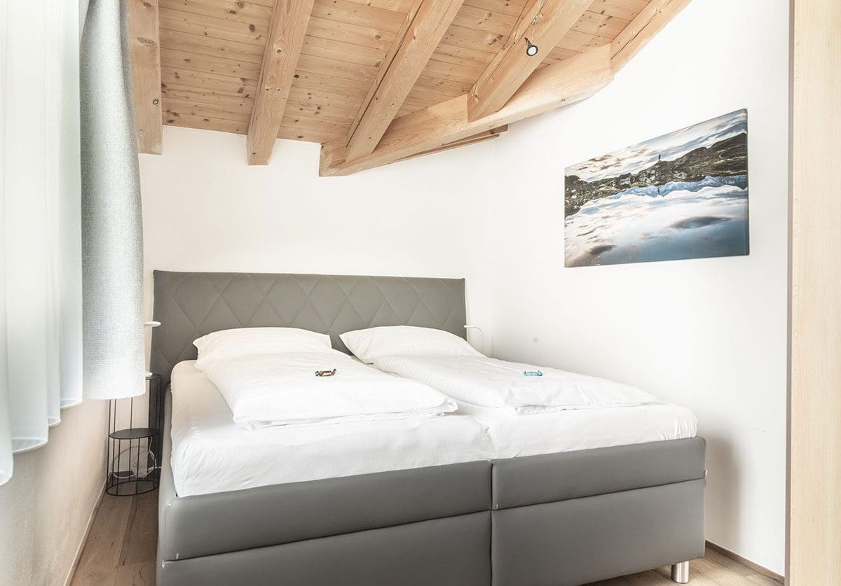 Schlafzimmer - Ferienwohnung in Obertauern, Hotel Grünwaldkopf
