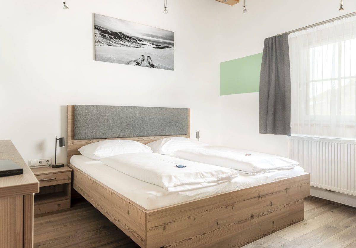 Schlafzimmer - Ferienwohnung in Obertauern, Hotel Grünwaldkopf