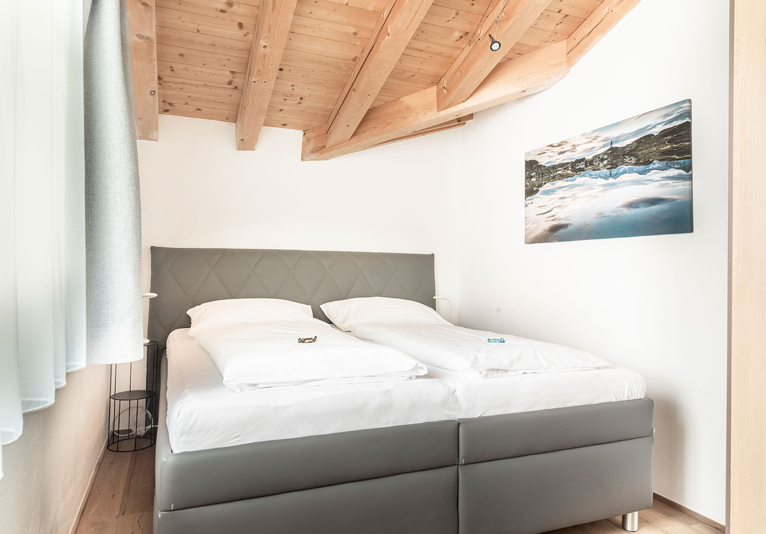 Schlafzimmer - Ferienwohnung in Obertauern, Hotel Grünwaldkopf
